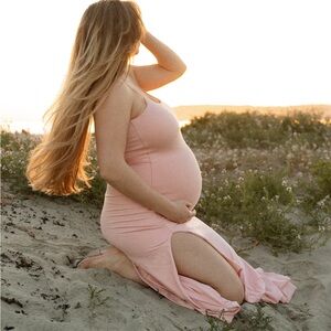 Bumpsuit The Rosie dress, pink color, M size